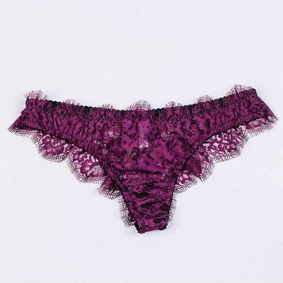 Angie's Showroom Other - Lace strap purple bikini panty